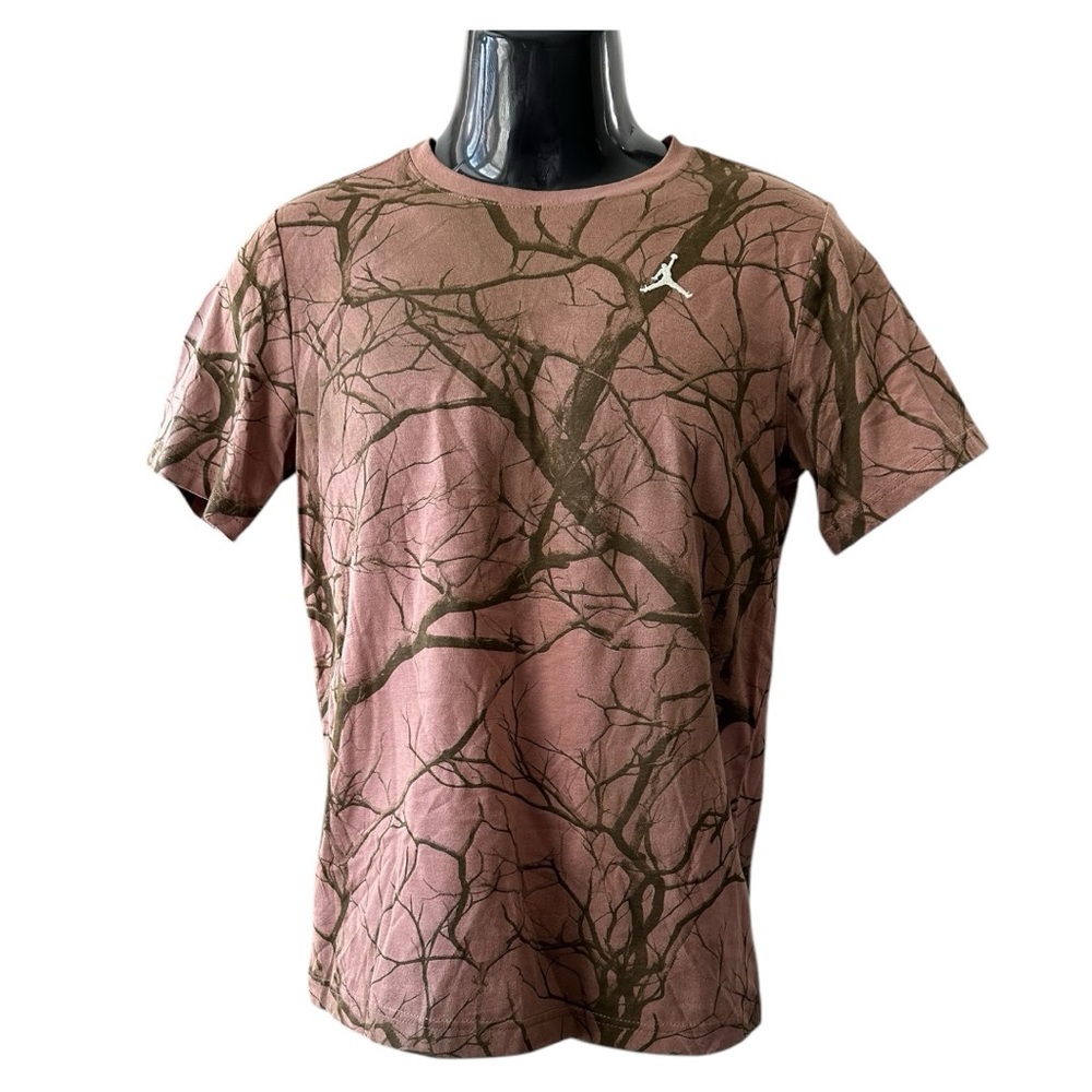 JORDAN ARCHED BROWN SHIRT BOYS NWT